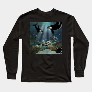 Wonderful mermaid Long Sleeve T-Shirt